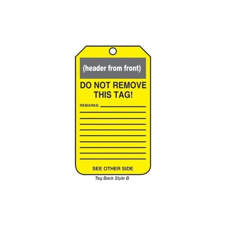 Accuform Adhesive Dura-Poly, 2-1/2 in Width, 0.025 in Height, , 25 PK MDT649CTP